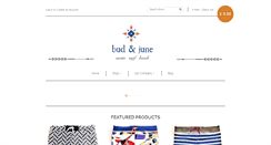 Desktop Screenshot of budandjune.com